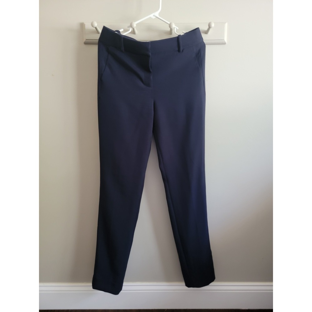 J. Crew Women's Cameron Pant 8 Tall Lot of 2 navy black career work four season